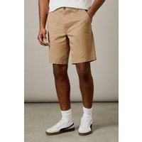 Mens Classic Chino Shorts - Stone - 30