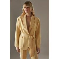 Warehouse Yellow Blazer Womens Occasion Jackets & Coats