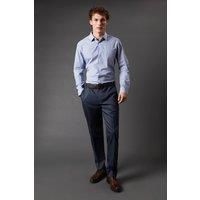 Burton Blue Trousers Mens Smart Trousers