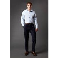 Burton Navy Trousers Mens Smart Trousers