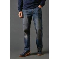 Maine Dark Blue Straight Jeans Mens Casual Jeans