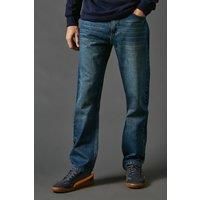 Maine Mid Blue Straight Jeans Mens Casual Jeans