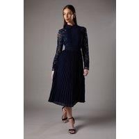 Coast Navy Midi Dress Womens Occasion Dresses