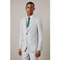 Burton Light Grey Suit Jacket Mens Smart Suits