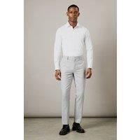 Burton Light Grey Suit Trousers Mens Smart Suits