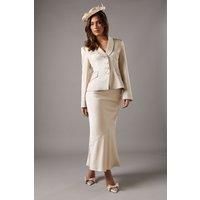 Coast Ivory Midi Skirt Womens Occasion Skirts