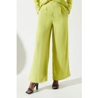 Coast Lime Wide Leg Trousers Womens Occasion Trousers
