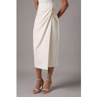 Coast Ivory Midi Skirt Womens Occasion Skirts