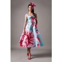 Coast Sage Midi Dress Womens Occasion Dresses