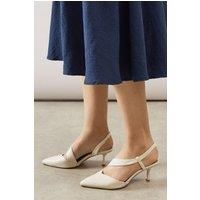 Wallis Bone Court Shoes Womens Day To Night Heels