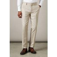 Burton Neutral Suit Trousers Mens Smart Suits