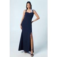 Coast Navy Fit & Flare Dress Womens Bridesmaids Dresses
