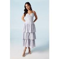 Oasis Lilac A-Line Dress Womens Bridesmaids Dresses