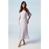 Oasis Lilac A-Line Dress Womens Bridesmaids Dresses