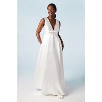 Coast Ivory A-Line Dress Womens Bridal Dresses