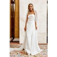 Coast Ivory A-Line Dress Womens Bridal Dresses