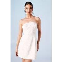 Coast Ivory A-Line Dress Womens Bridal Dresses