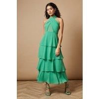 Oasis Green Maxi Dress Womens Occasion Dresses
