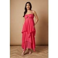 Oasis Raspberry Midaxi Dress Womens Occasion Dresses