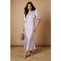 Oasis Lilac Midaxi Dress Womens Occasion Dresses