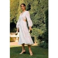 Oasis Ivory Midaxi Dress Womens Occasion Dresses