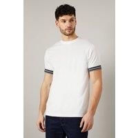 Burton 1904 White T-Shirt Mens Casual T-Shirts