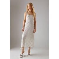 Warehouse Ivory Dress Womens Occasion Dresses