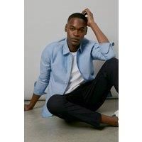 Burton Blue Shirt Mens Casual Shirts