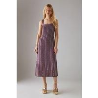 Warehouse Mauve Dress Womens Occasion Dresses