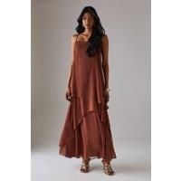 Warehouse Chocolate Dress Womens Occasion Dresses
