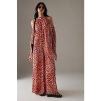 Warehouse Leopard Jumpsuit Womens Occasion Jumpsuits