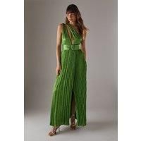 Warehouse Green Dress Womens Occasion Dresses
