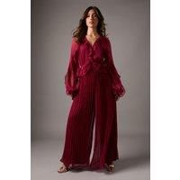 Soft Chiffon Frill Jumpsuit