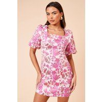Dorothy Perkins Floral Mini Dress Womens Occasion Dresses