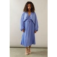 Wallis Blue Fit & Flare Dress Womens Occasion Dresses