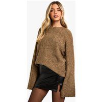 Womens PU Split Hem Mini Skirt