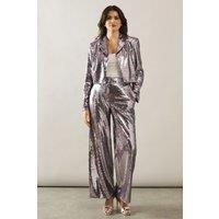 Wallis Silver Blazer Womens Going Out Jackets & Coats
