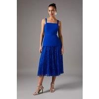 Coast Cobalt Midi Dress Womens Occasion Dresses
