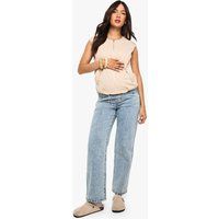 Womens Maternity Over The Bump Boyfriend Jeans