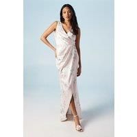 Coast Blush Fit & Flare Dress Womens Bridesmaids Dresses