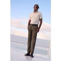 Burton Khaki Suit Trousers Mens Smart Suits
