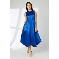 Principles Cobalt Fit & Flare Dress Womens Occasion Dresses