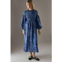 Warehouse Blue Midaxi Dress Womens Going Out Dresses