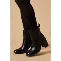 Oasis Black Ankle Boots Womens Daywear Boots