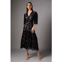 Coast Black Midi Dress Womens Occasion Dresses