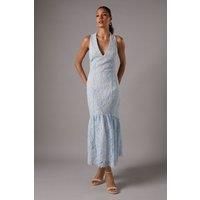 Coast Pale Blue Maxi Dress Womens Occasion Dresses