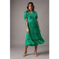 Coast Green Midi Dress Womens Occasion Dresses