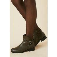 Good For The Sole Khaki Ankle Boots Womens Daywear Boots