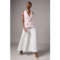 Pleated Trouser Jumpsuit