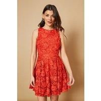 Oasis Red Mini Dress Womens Occasion Dresses